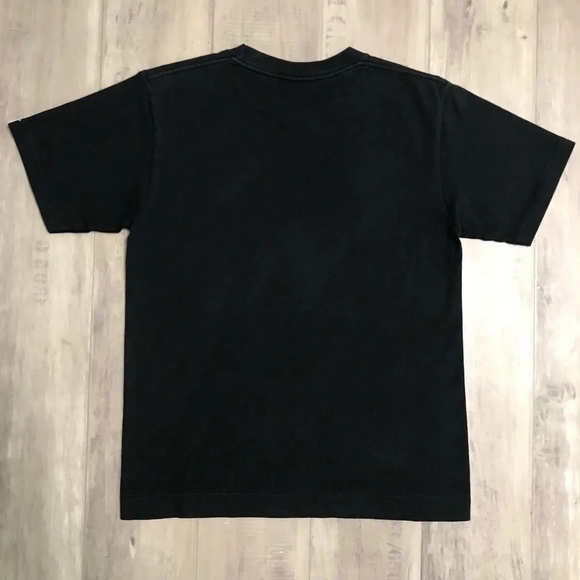 Bape Black Green Ape Head Short Sleeve Tee - Picture 4 of 7